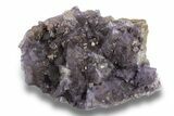 Purple Cubic Fluorite Crystal Cluster - Cave-In-Rock #246730-1